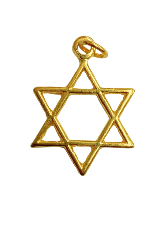 PINGENTE ESTRELA DE DAVI 5487
