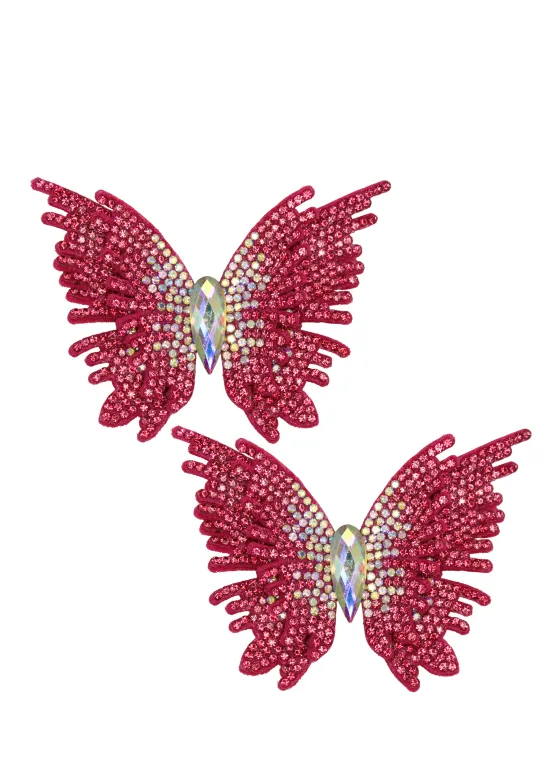CABEDAL STRASS BORBOLETA 