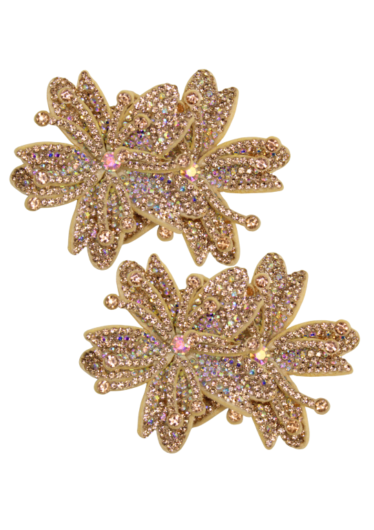 CABEDAL FLOR DE STRASS