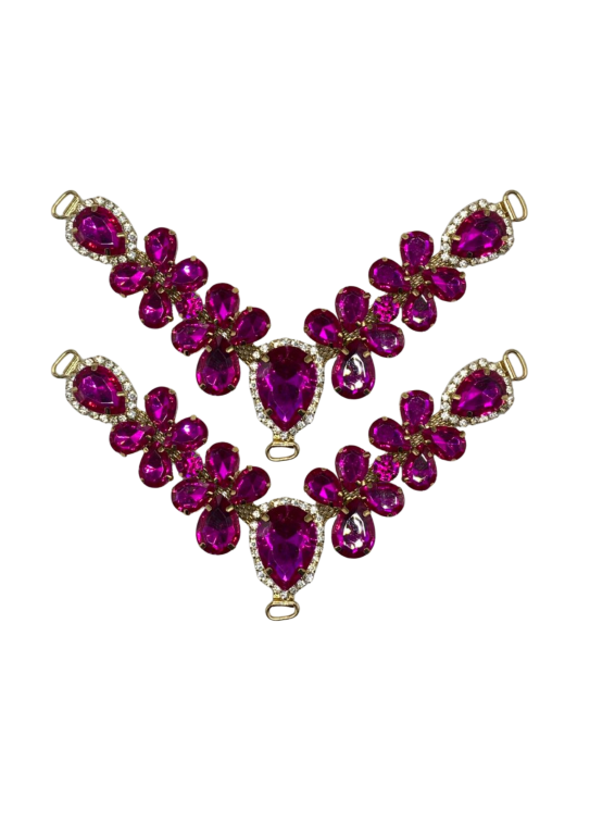 CABEDAL EM "V" - GOTAS