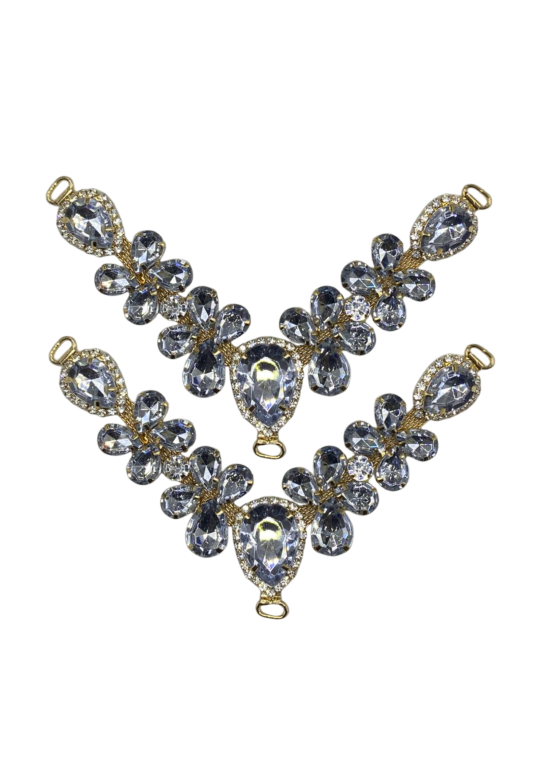 CABEDAL EM "V" - GOTAS