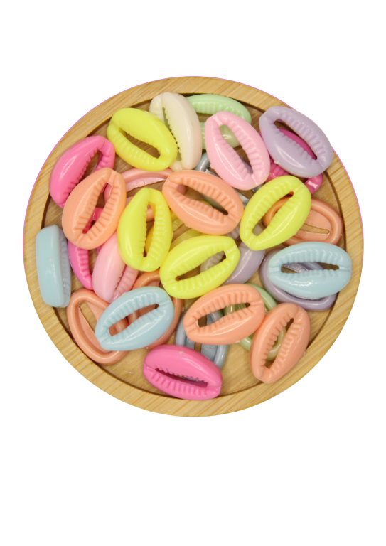 CONTA PLÁSTICA COLORIDA  BÚZIO