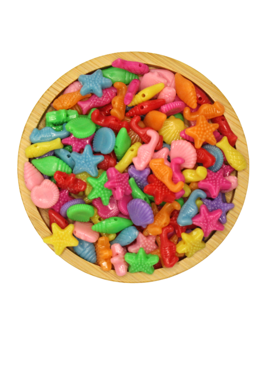 Miçanga COLORIDA  FUNDO DO MAR