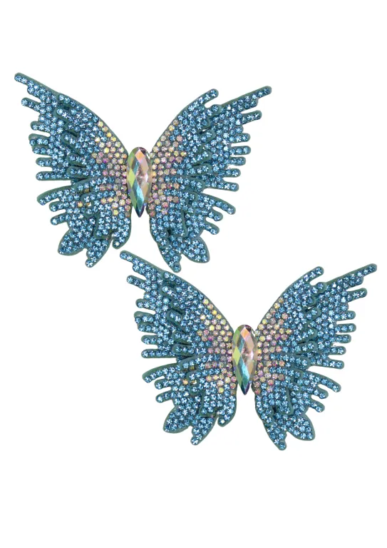 CABEDAL STRASS BORBOLETA 