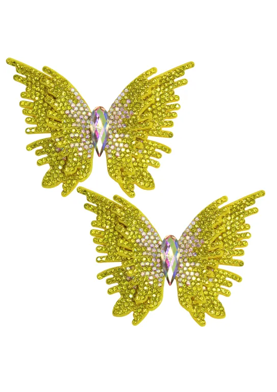 CABEDAL STRASS BORBOLETA 