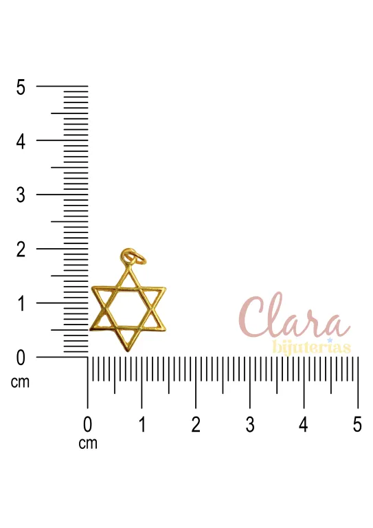 PINGENTE ESTRELA DE DAVI 5488
