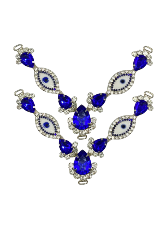 CABEDAL EM "V" - OLHO GREGO