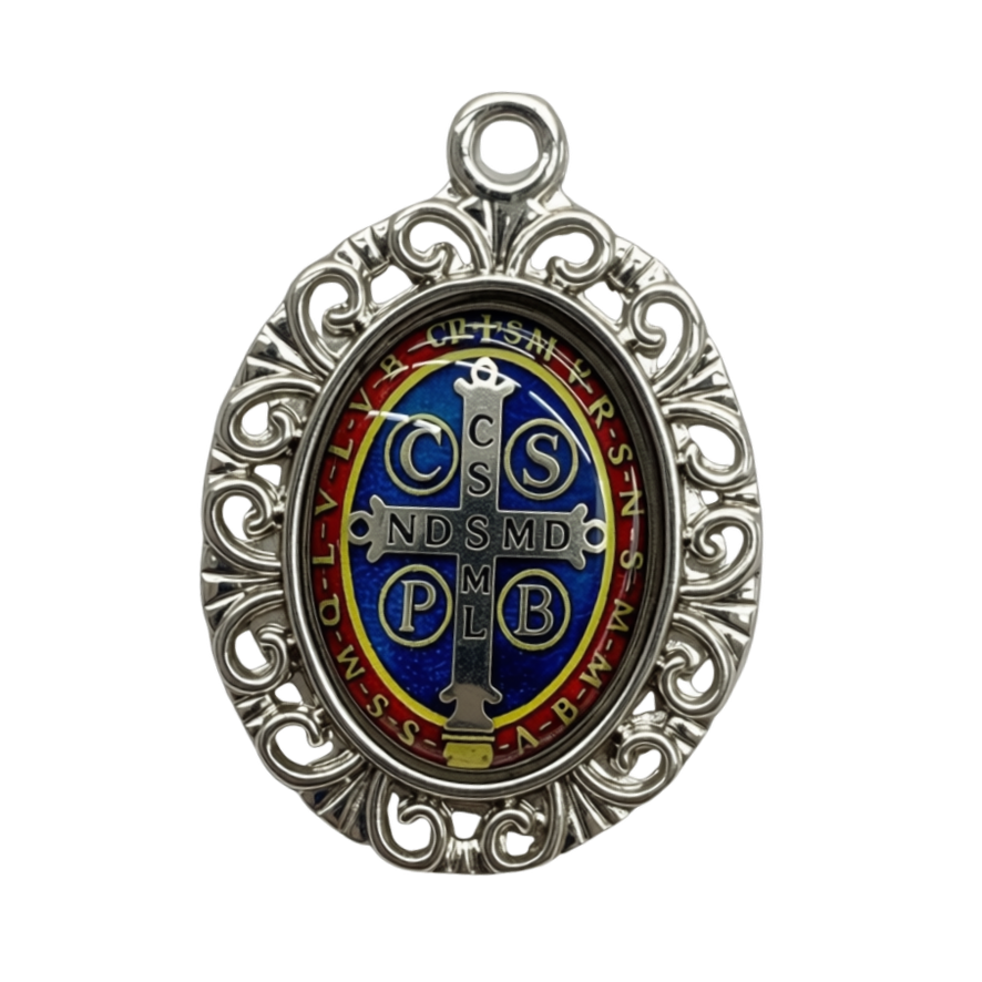 MEDALHA RESINADA DE SÃO BENTO 00