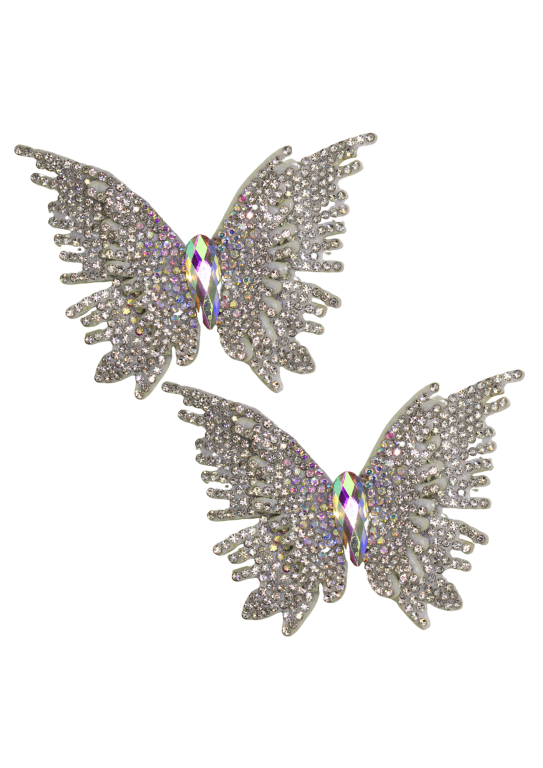 CABEDAL STRASS BORBOLETA