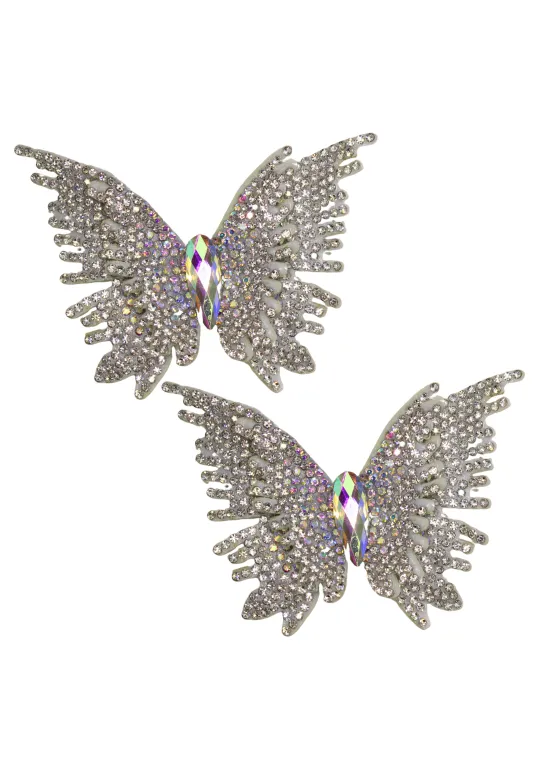 CABEDAL STRASS BORBOLETA 