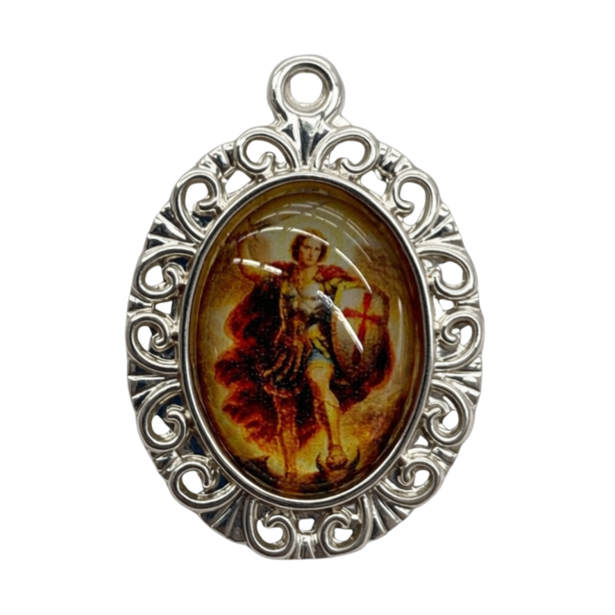 MEDALHA RESINADA DE SÃO MIGUEL