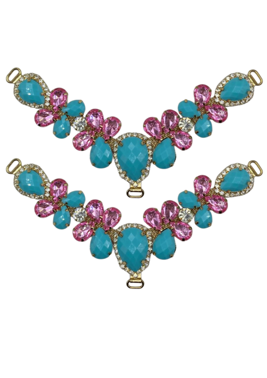 CABEDAL EM "V" - GOTAS