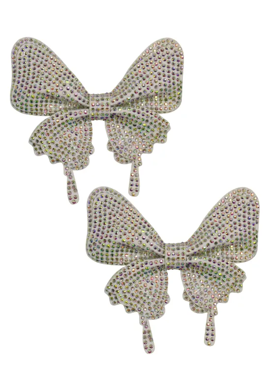 CABEDAL LAÇO DE STRASS