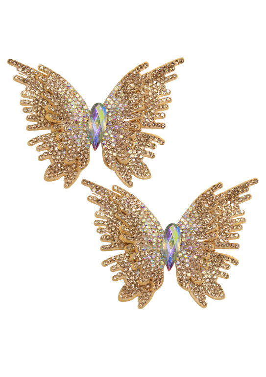 CABEDAL STRASS BORBOLETA