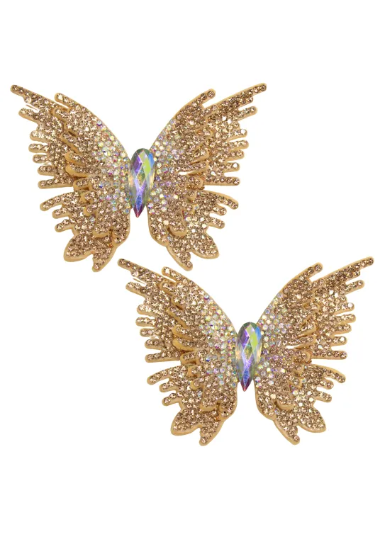 CABEDAL STRASS BORBOLETA 