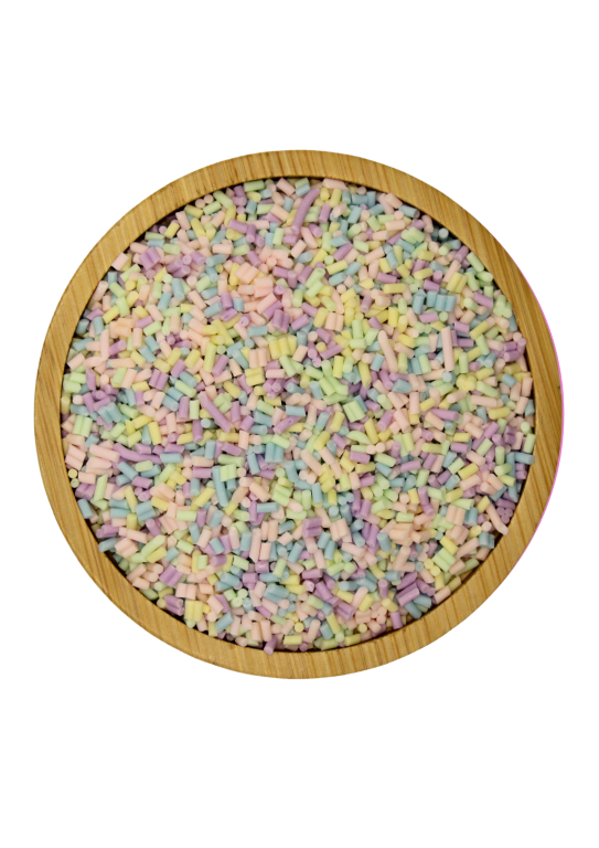 CONFETE GRANULADO CANDY COLOR