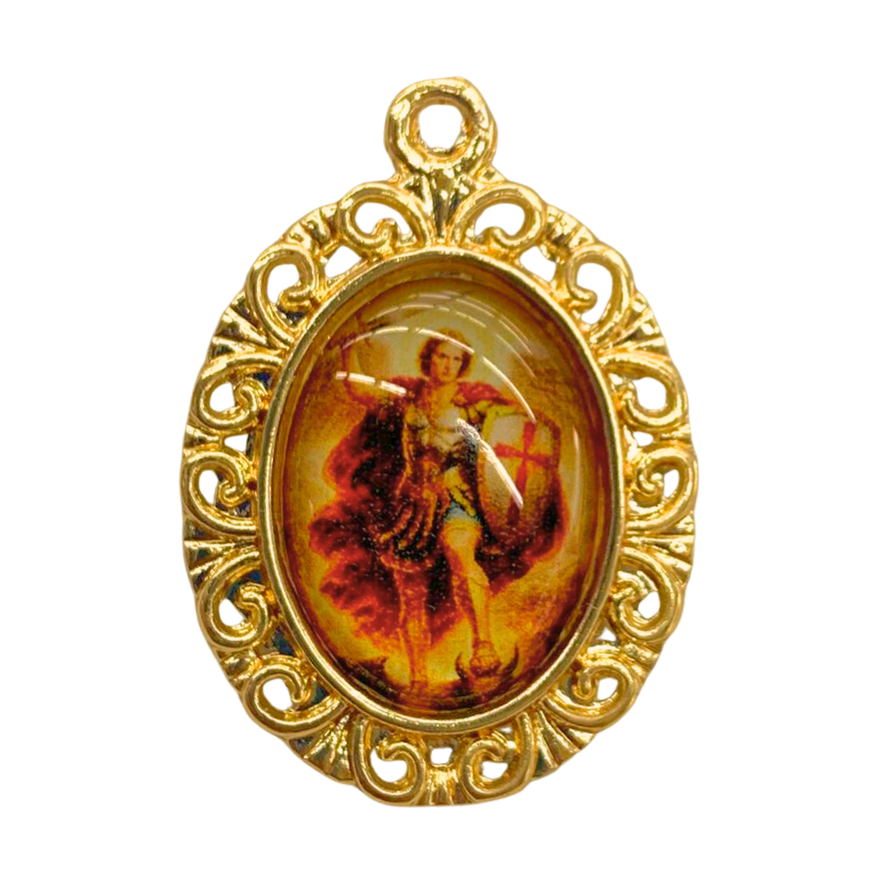 MEDALHA RESINADA DE SÃO MIGUEL
